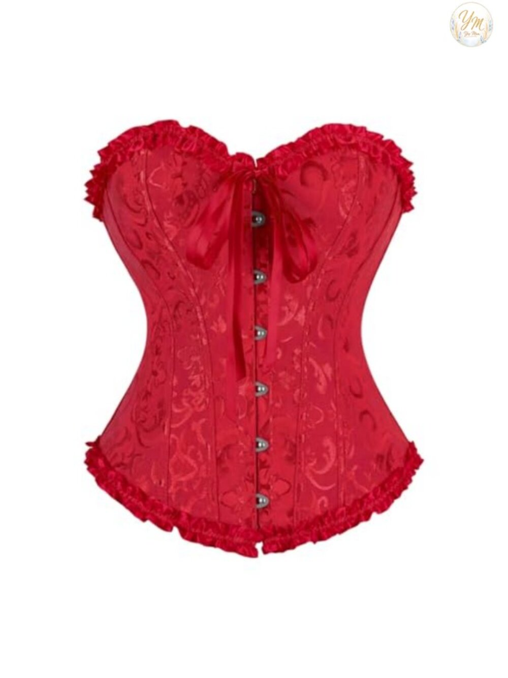 Women's Overbust Corset Renaissance Victorian Lace-Up Costume